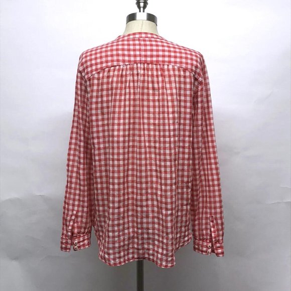 ❌❌SOLD❌❌ HOLDING HORSES GINGHAM Devon Top 10 12 - Picture 6 of 8